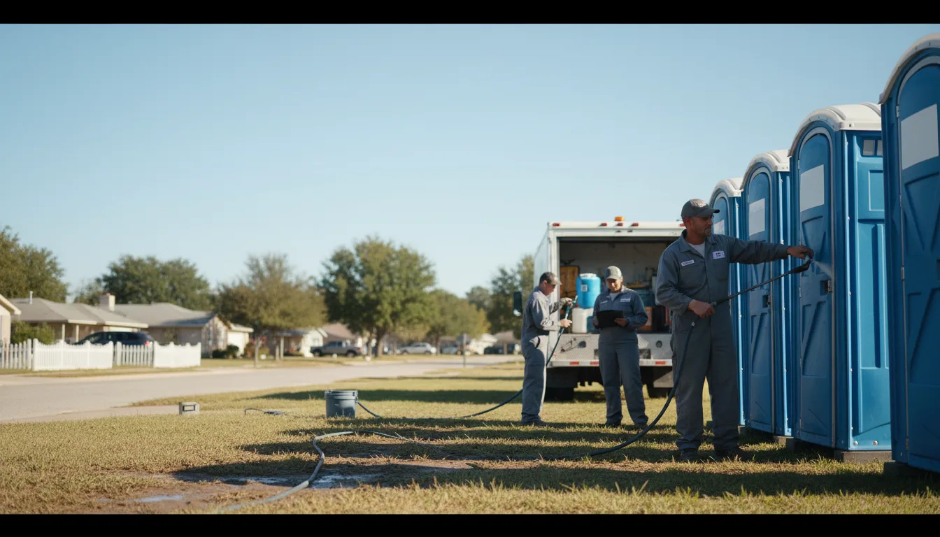 Long-Term Portable Toilet Rental in Kenansville, NC near me
